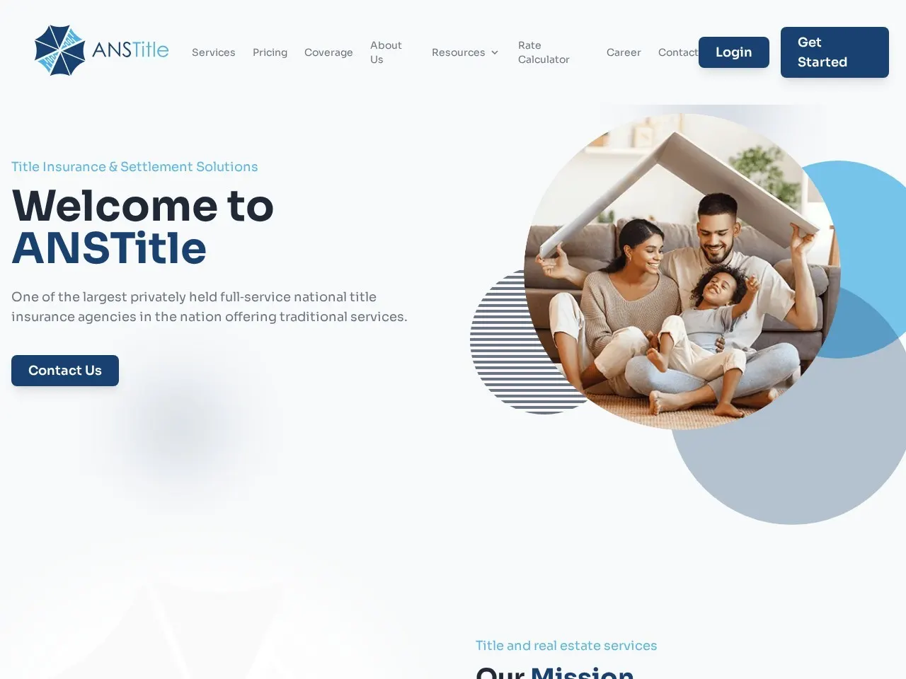ANS Title live website