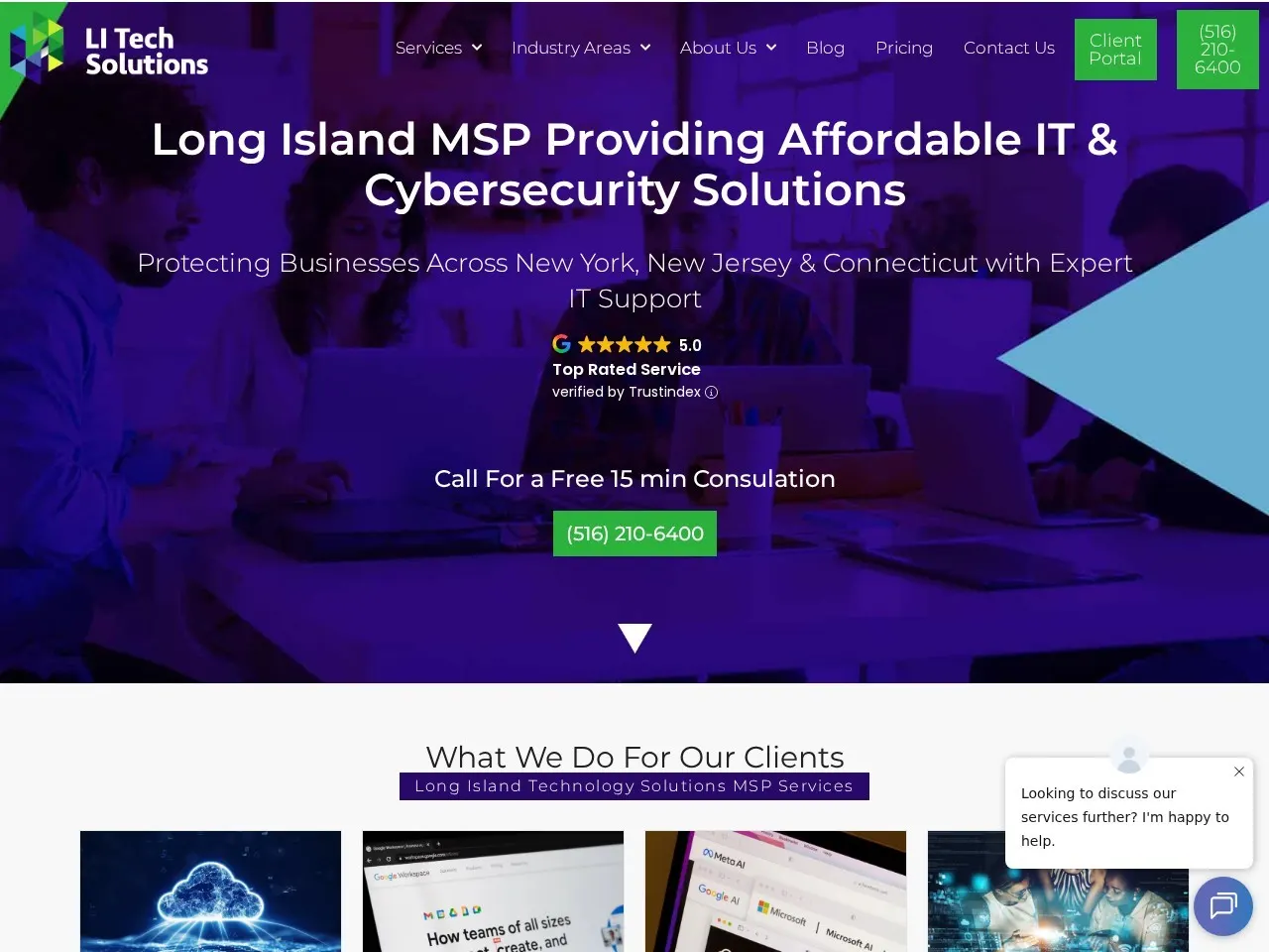 LI Tech Solutions live website