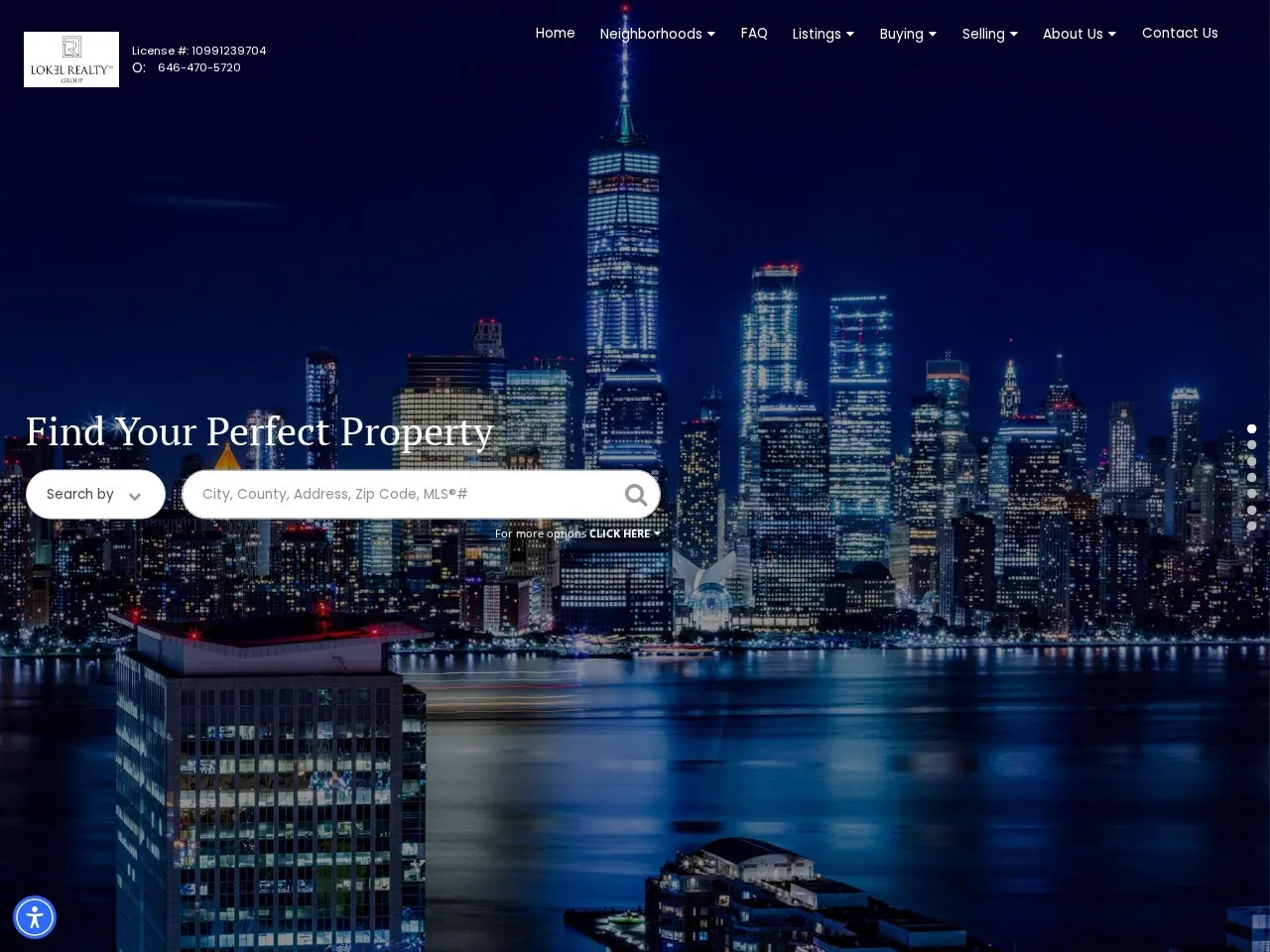 Lokel Realty — Brand identity and website for a new real estate brokerage