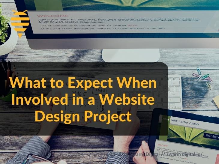 Featured: Web designer's desk with responsive web design - What to Expect When Involved in a Website Design