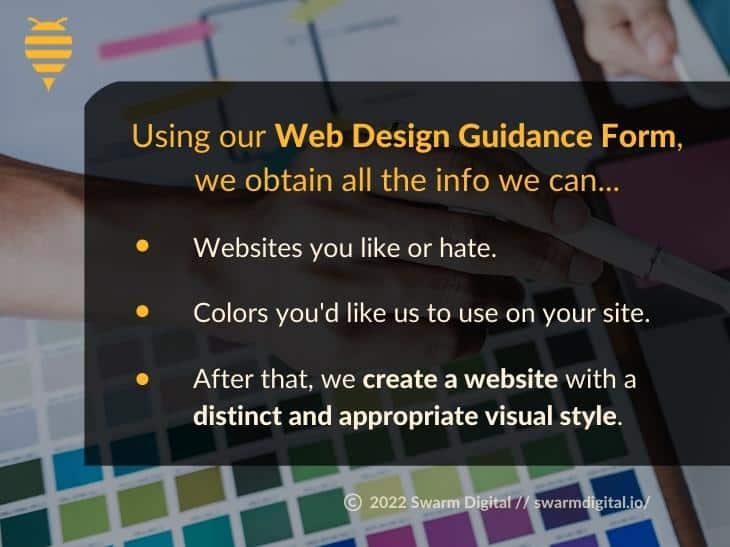 Callout 3: Web Design Guidance from - 3 bullet points