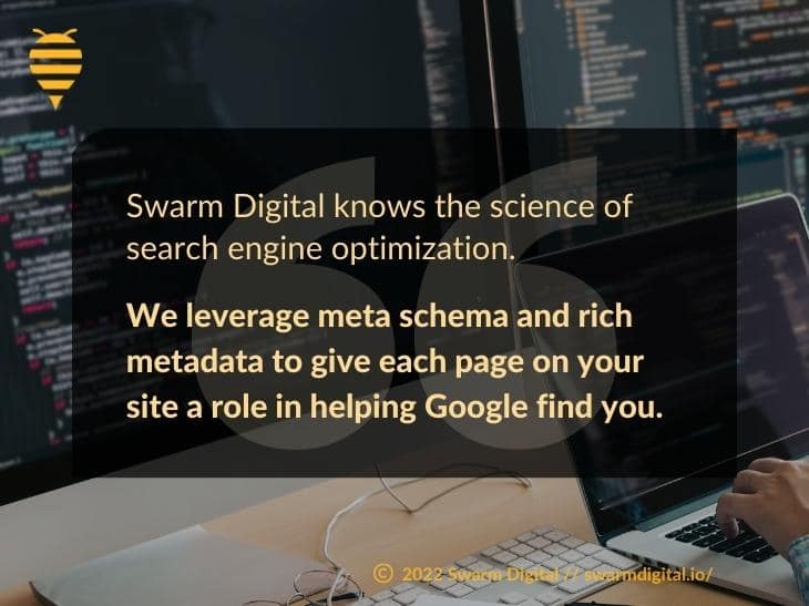 Callout 4: Swarm Digital knows the science of SEO