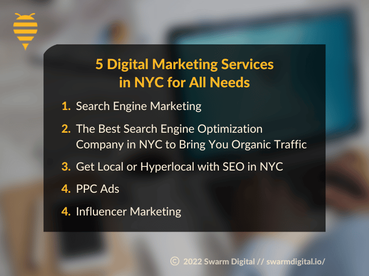 Image of 5 Digital Marketing Services in NYC for all your Needs